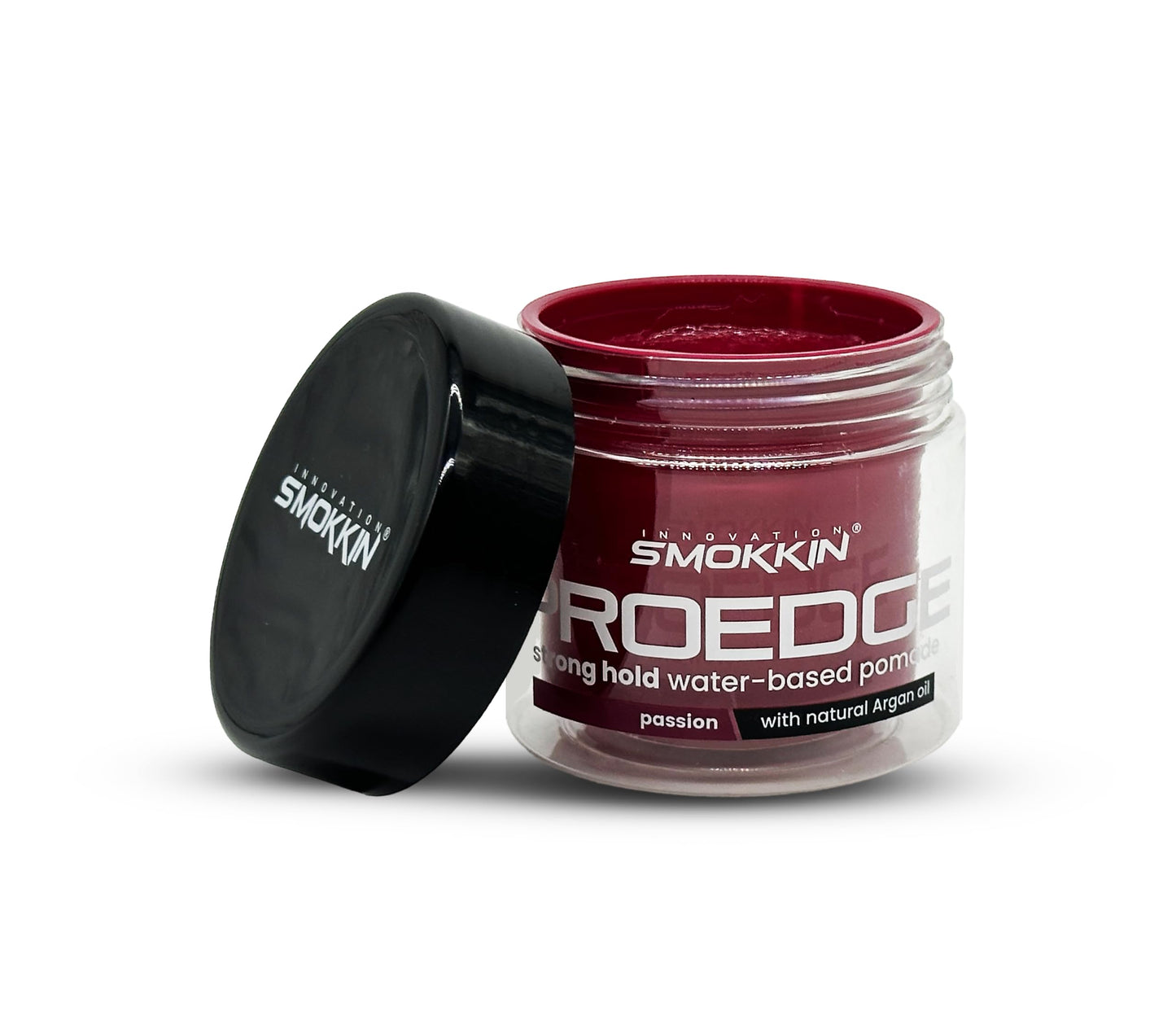 Smokkin Pro Edge Hair Styling Gel - Alcohol-Free, Water-Based Gel with Argan Oil | Strong Hold, Edge Control & Twist Gel for Men & Women