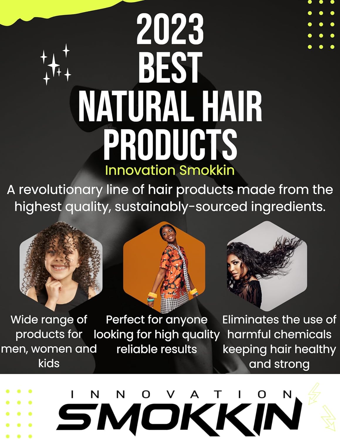SMOKKIN Professional Hair Mousse – Ultra Strong Hold, Volumizing, Frizz Control & Shining Finish for All Hair Types - 11.8 fl oz