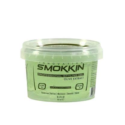 INNOVATION SMOKKIN Pro Edge Hair Gel – Strong Hold Styling Gel for All Hair Types, Edges, Curls, Coils & Beards