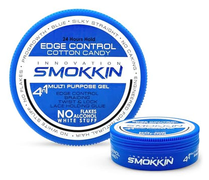 Smokkin Strong Hold Hair Gel with Argan Oil for Braids & Edges