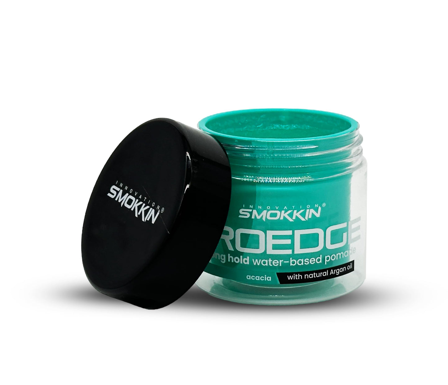 Smokkin Pro Edge Hair Styling Gel - Alcohol-Free, Water-Based Gel with Argan Oil | Strong Hold, Edge Control & Twist Gel for Men & Women