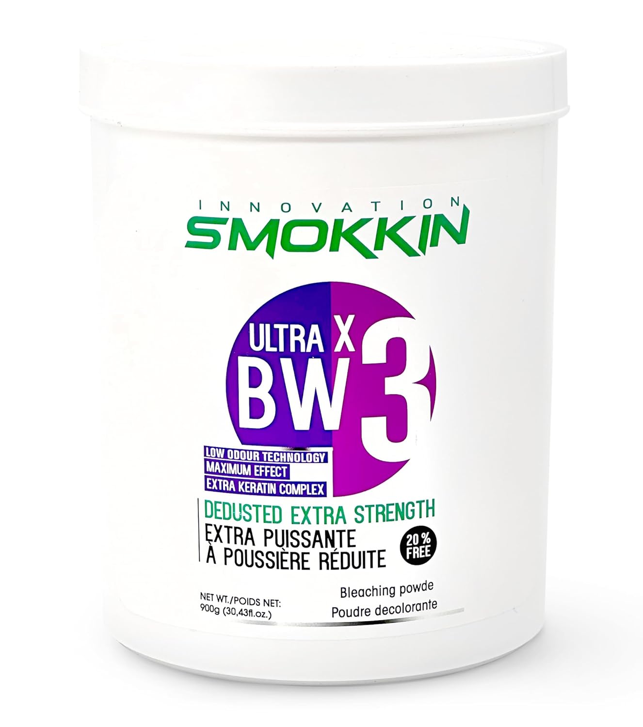 SMOKKIN ULTRA X BW3 Professional Hair Bleaching Powder – Fast Lightening, Damage Protection & Salon-Quality Results