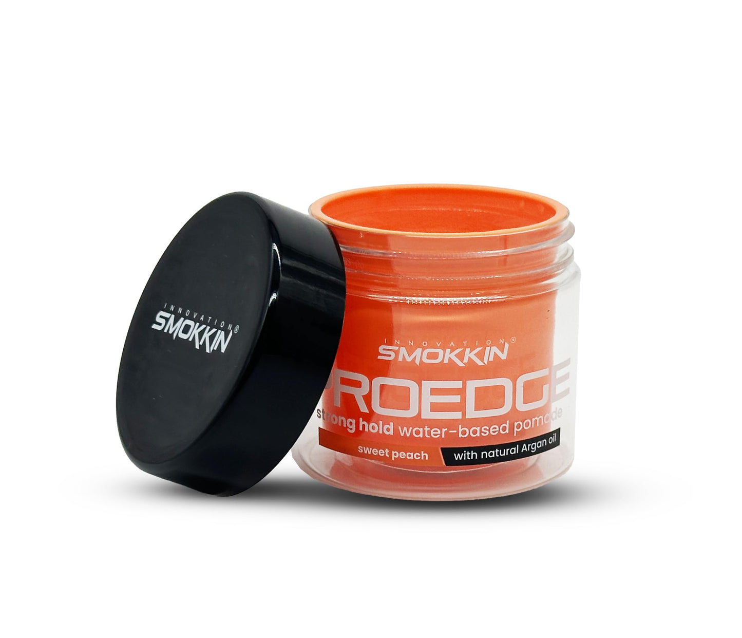 Smokkin Pro Edge Hair Styling Gel - Alcohol-Free, Water-Based Gel with Argan Oil | Strong Hold, Edge Control & Twist Gel for Men & Women