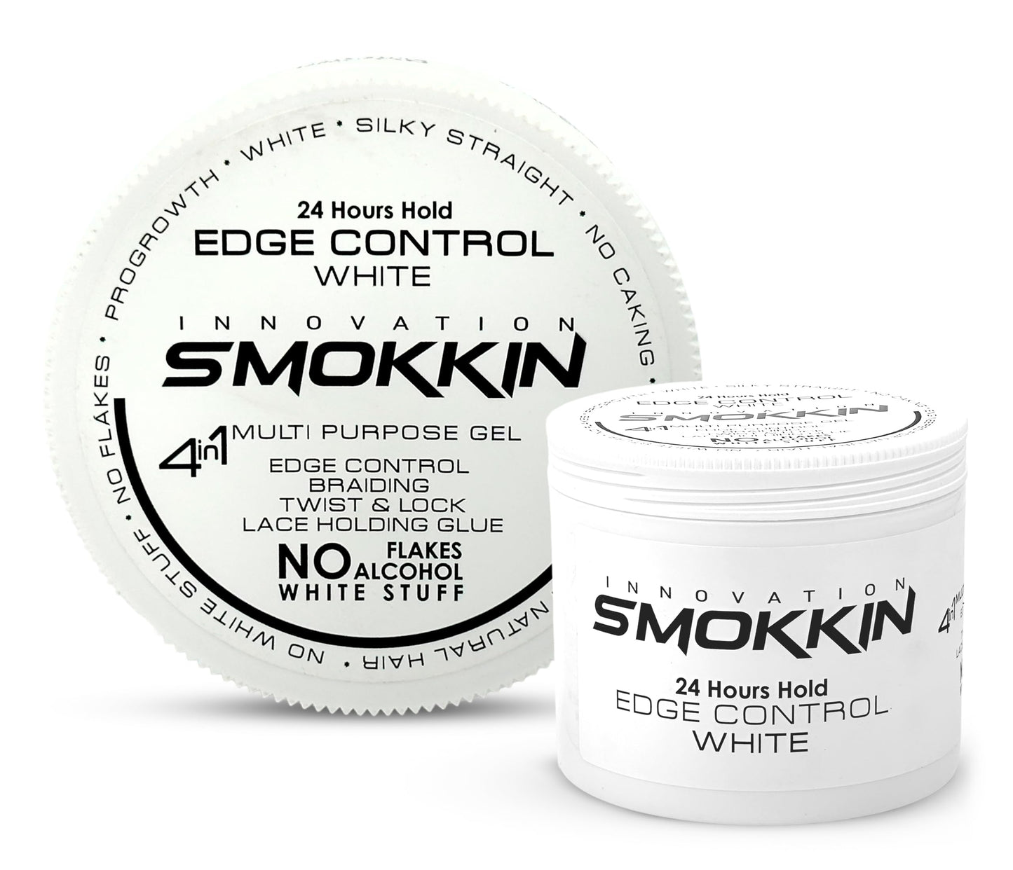 Smokkin Strong Hold Hair Gel with Argan Oil for Braids & Edges