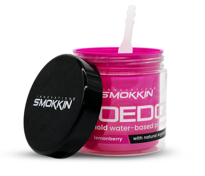 Smokkin Pro Edge Hair Styling Gel - Alcohol-Free, Water-Based Gel with Argan Oil | Strong Hold, Edge Control & Twist Gel for Men & Women