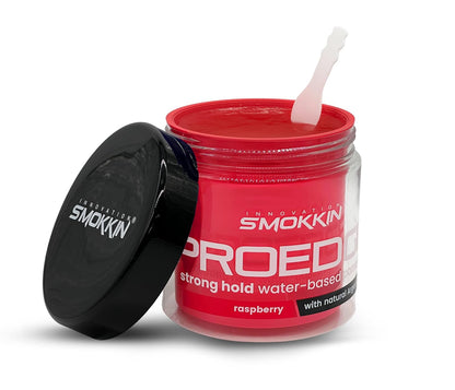 Smokkin Pro Edge Hair Styling Gel - Alcohol-Free, Water-Based Gel with Argan Oil | Strong Hold, Edge Control & Twist Gel for Men & Women