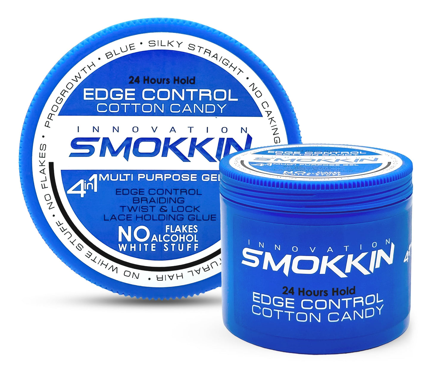 Smokkin Strong Hold Hair Gel with Argan Oil for Braids & Edges