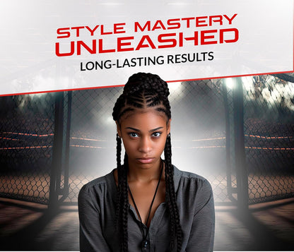 Smokkin Strong Hold Hair Gel with Argan Oil for Braids & Edges