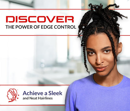 Smokkin Strong Hold Hair Gel with Argan Oil for Braids & Edges