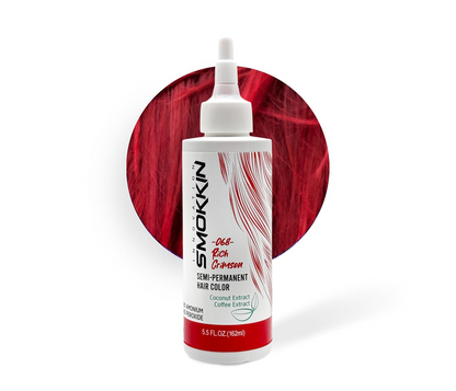 Smokkin Innovation Semi-Permanent Hair Dye - Long-Lasting, Vegan, Ammonia-Free Hair Color with Natural Extracts